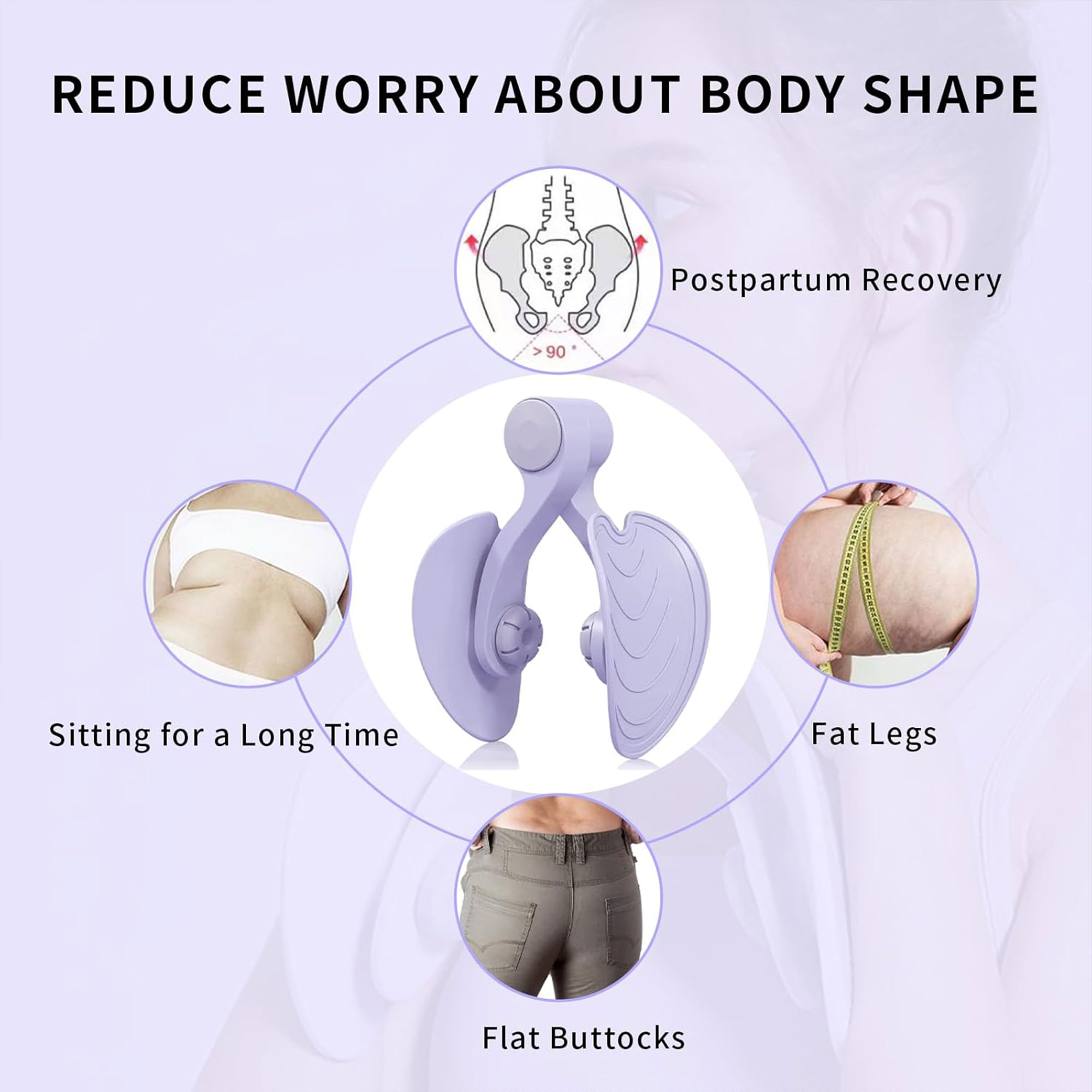 جهاز تدريب عضلات الخصر الداخلي والساق والأرداف - الصورة 7