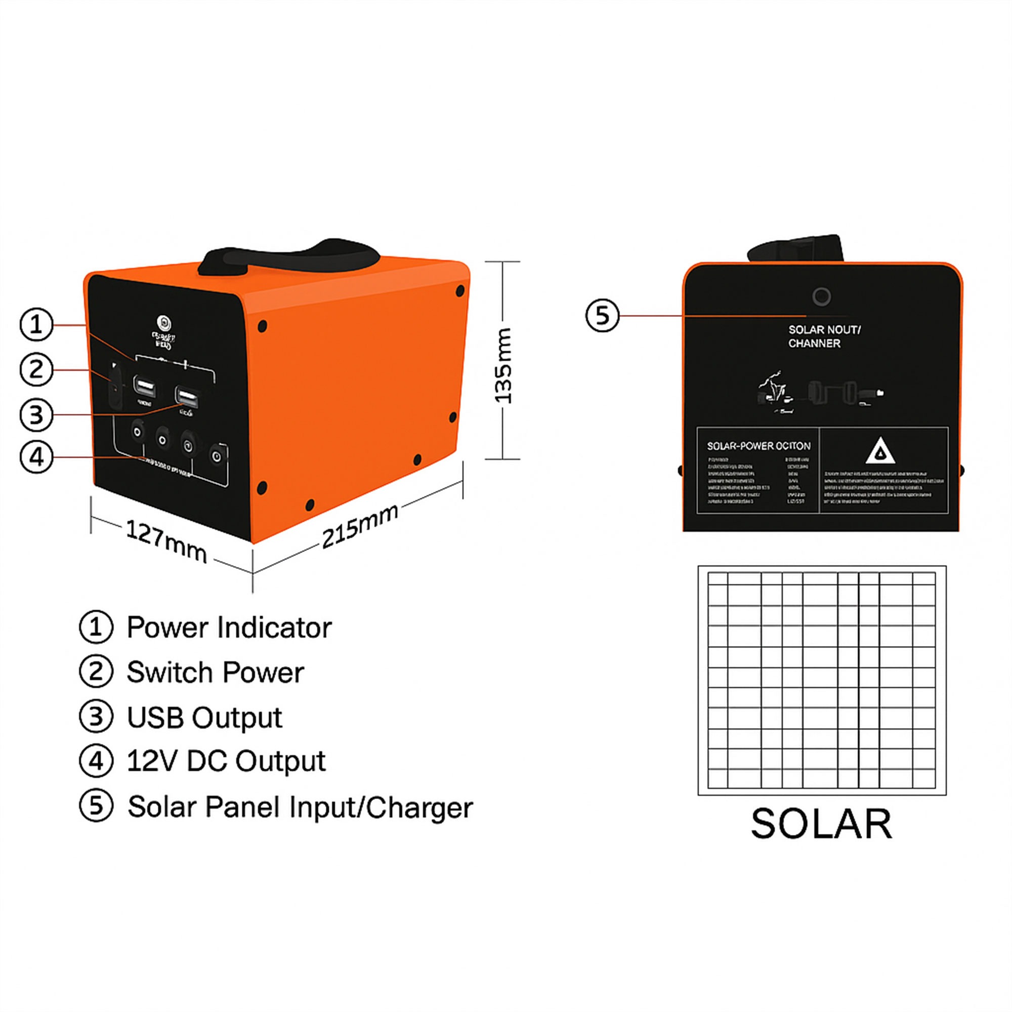 محول طاقة الطلعات البرية والكشكات - الصورة 2