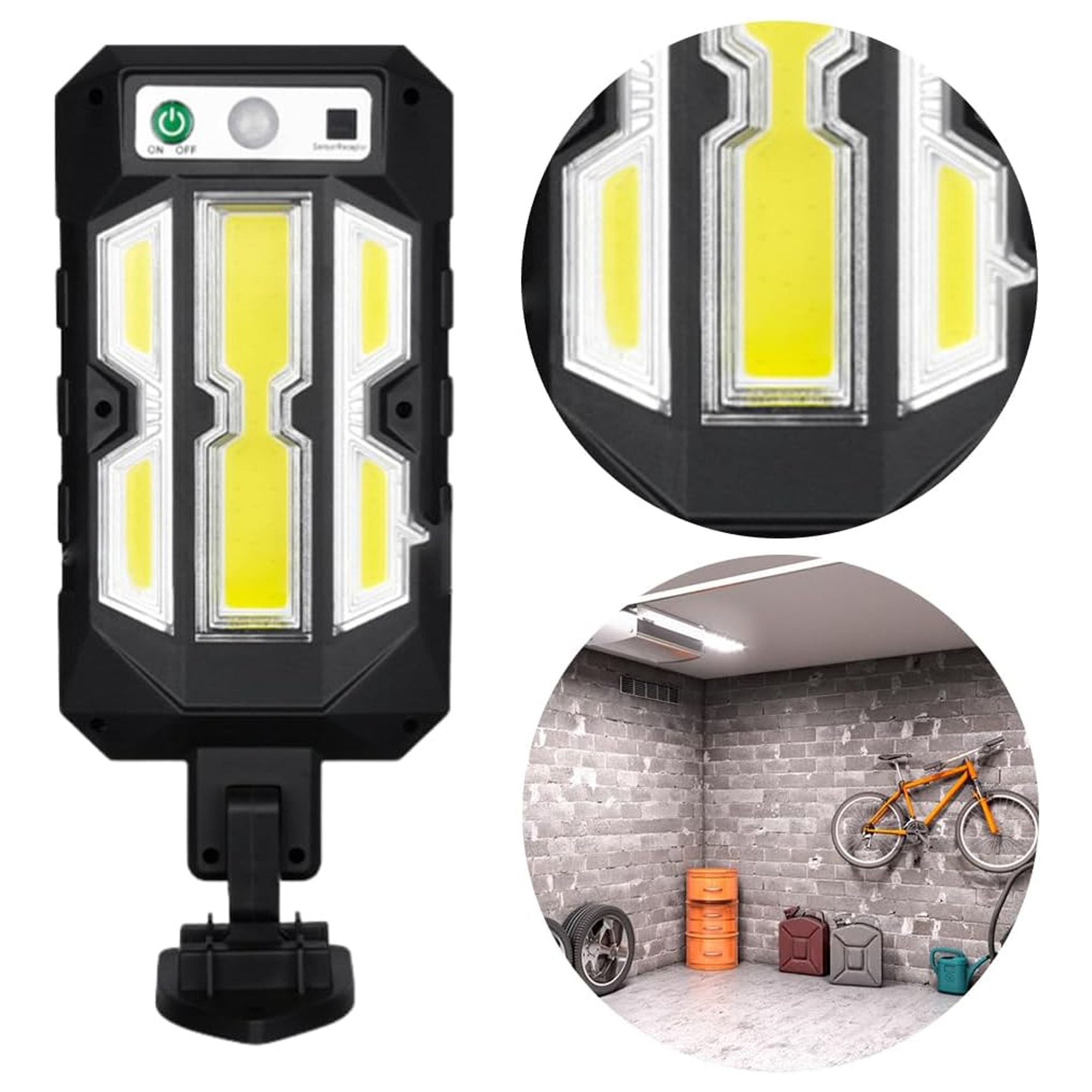 كشاف إلكتروني بالطاقة الشمسية H - الصورة 4