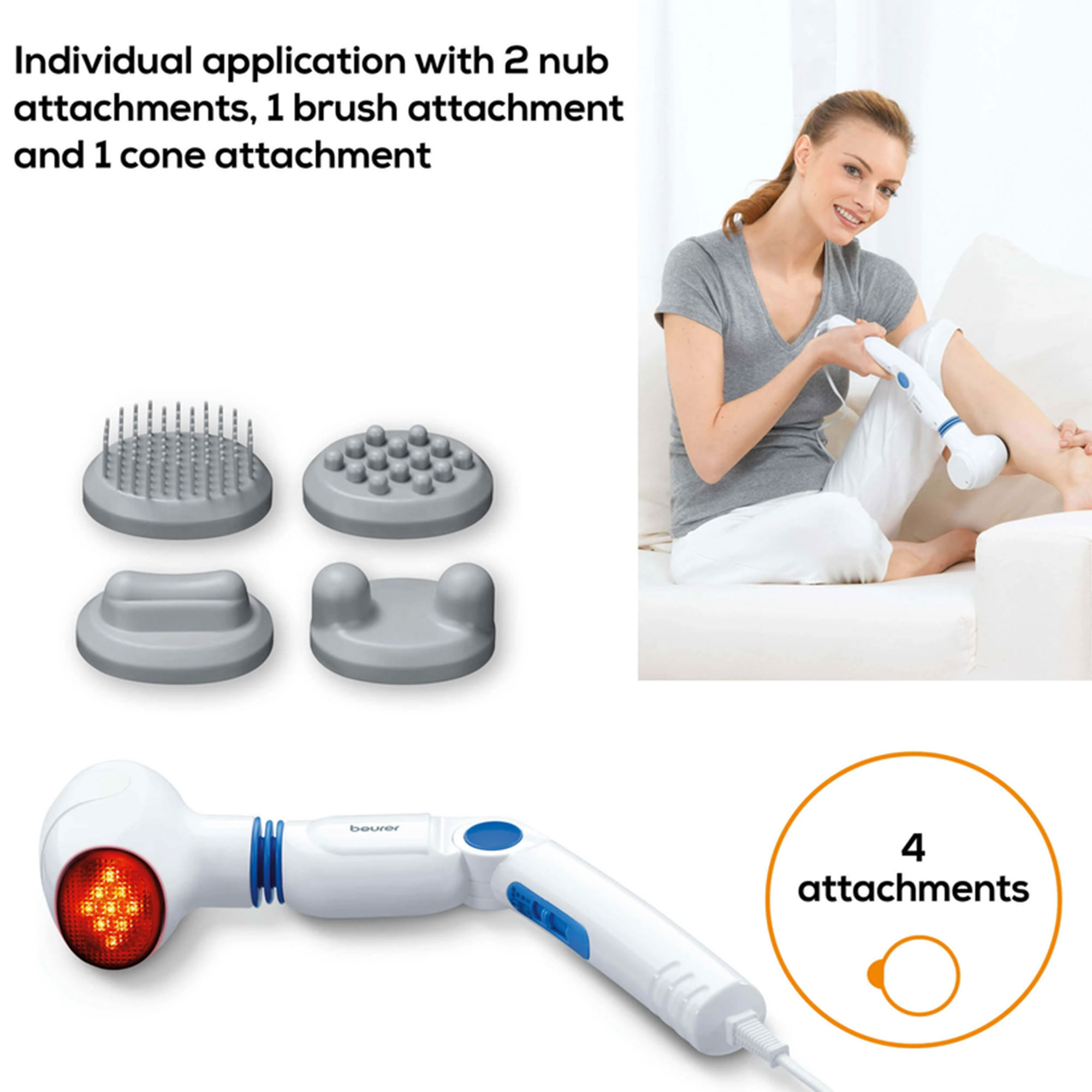 جهاز مساج لتدليك الجسم  بالاشعة تحت الحمراء - الصورة 4