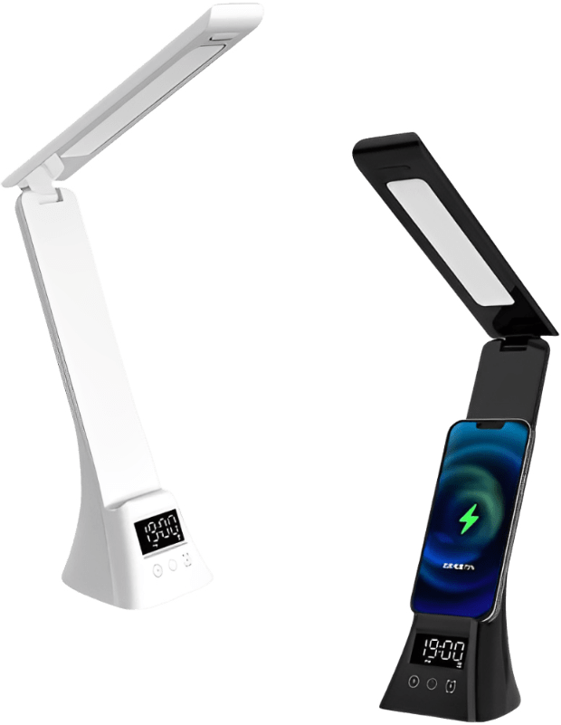 أبجورة فندقية التحكم من خلال تطبيق + منبة + شاحن لاسلكى - الصورة 5