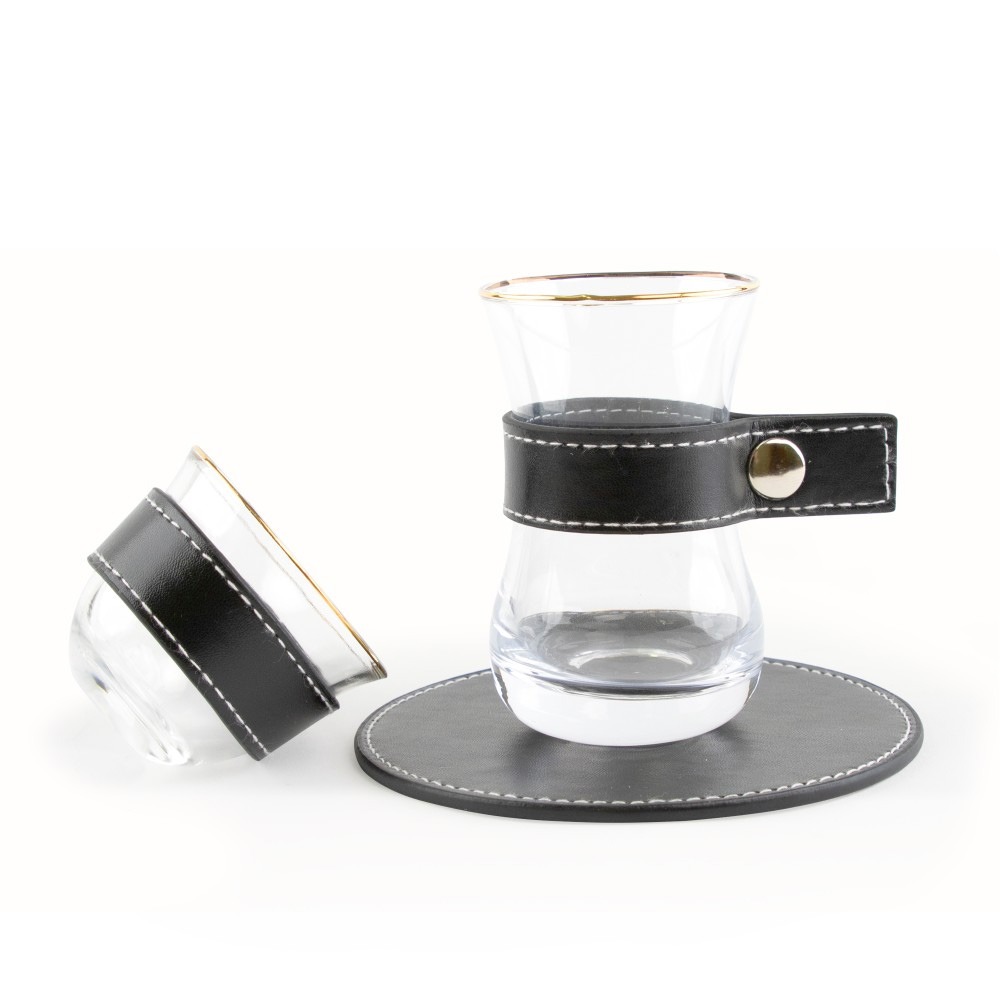 • طقم جلد للقهوة العربي - الصورة 3