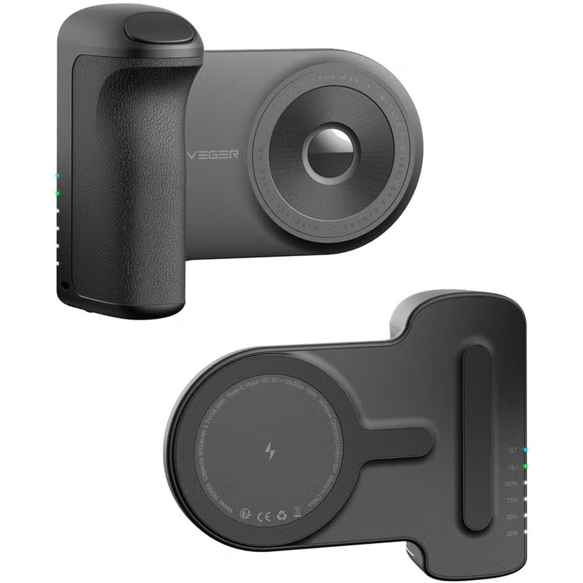 مقبض تصوير مغناطيسي  + باور بنك لاسلكي - الصورة 6