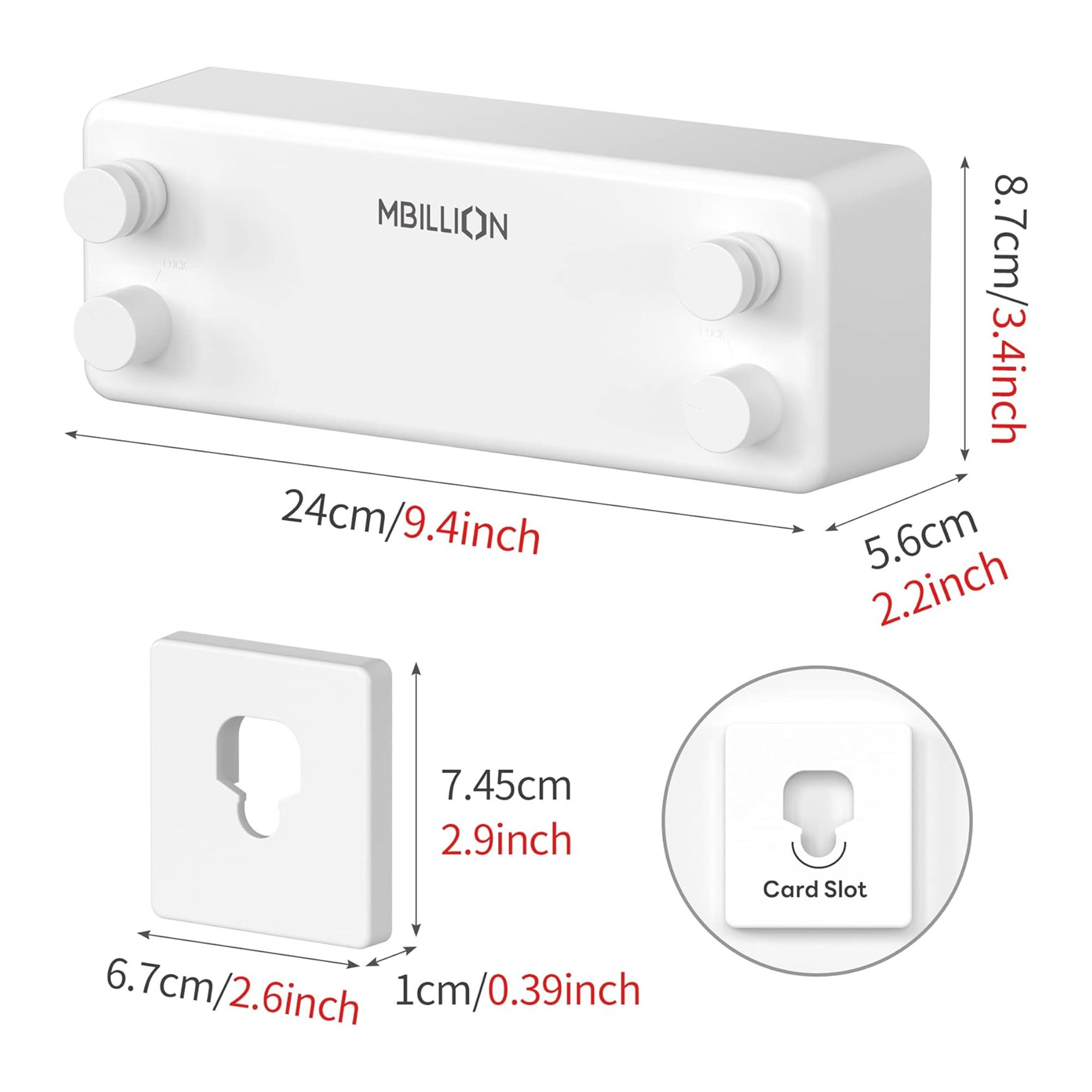 حبل غسيل DLC مزدوج قابل للسحب بضمان عامين - الصورة 6