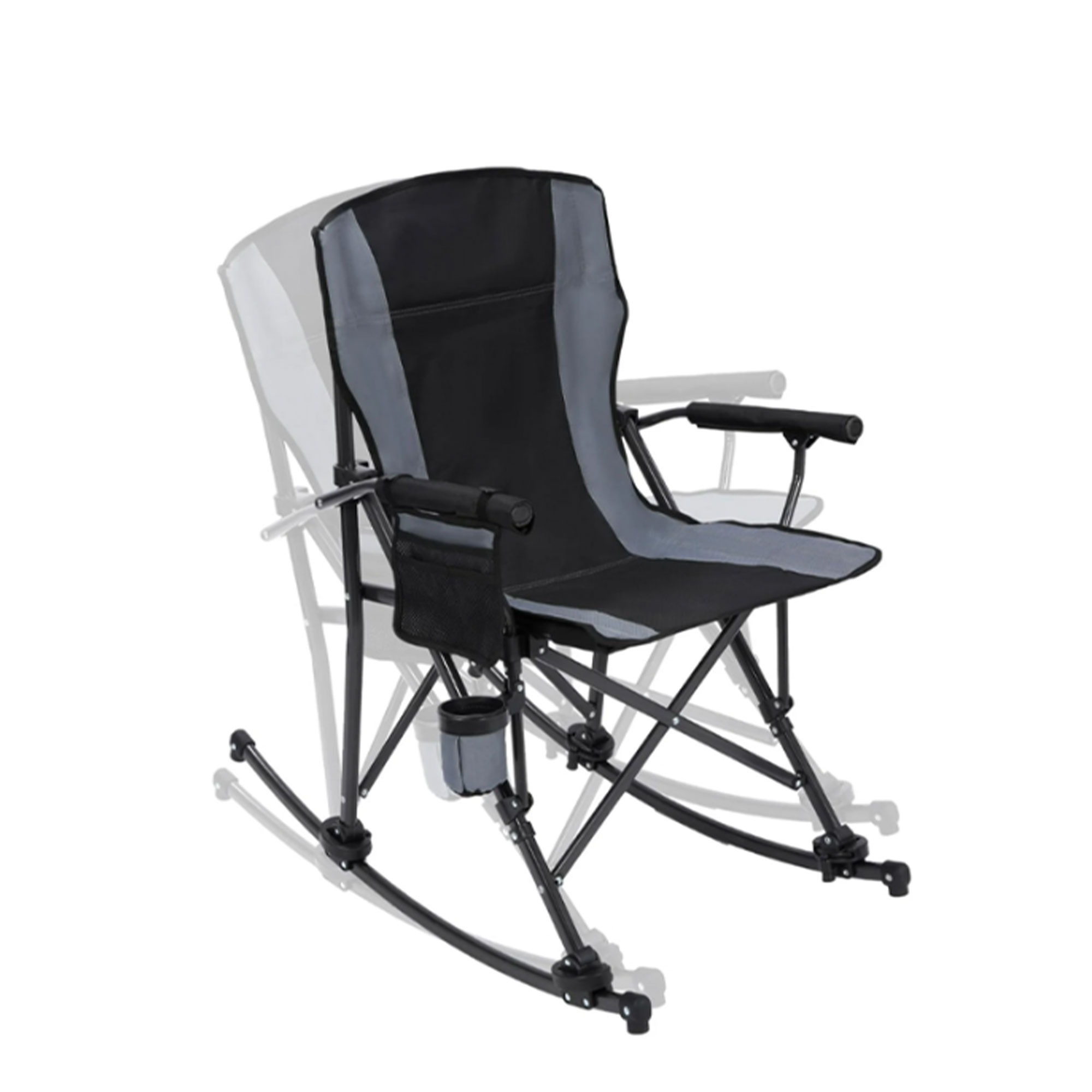 كرسي تخييم هزاز محمول 2 في 1 - الصورة 4