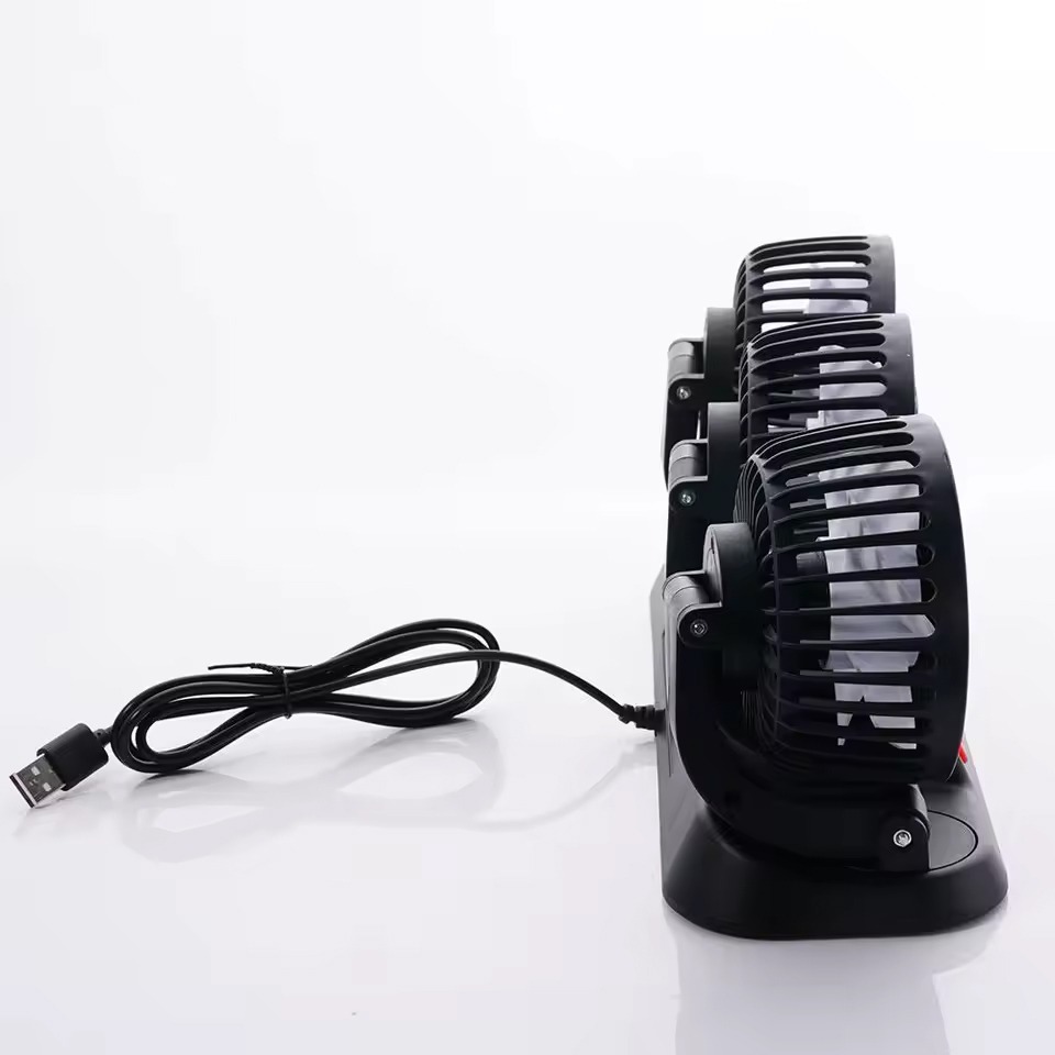 مروحة سيارة بثلاث رؤوس - الصورة 2