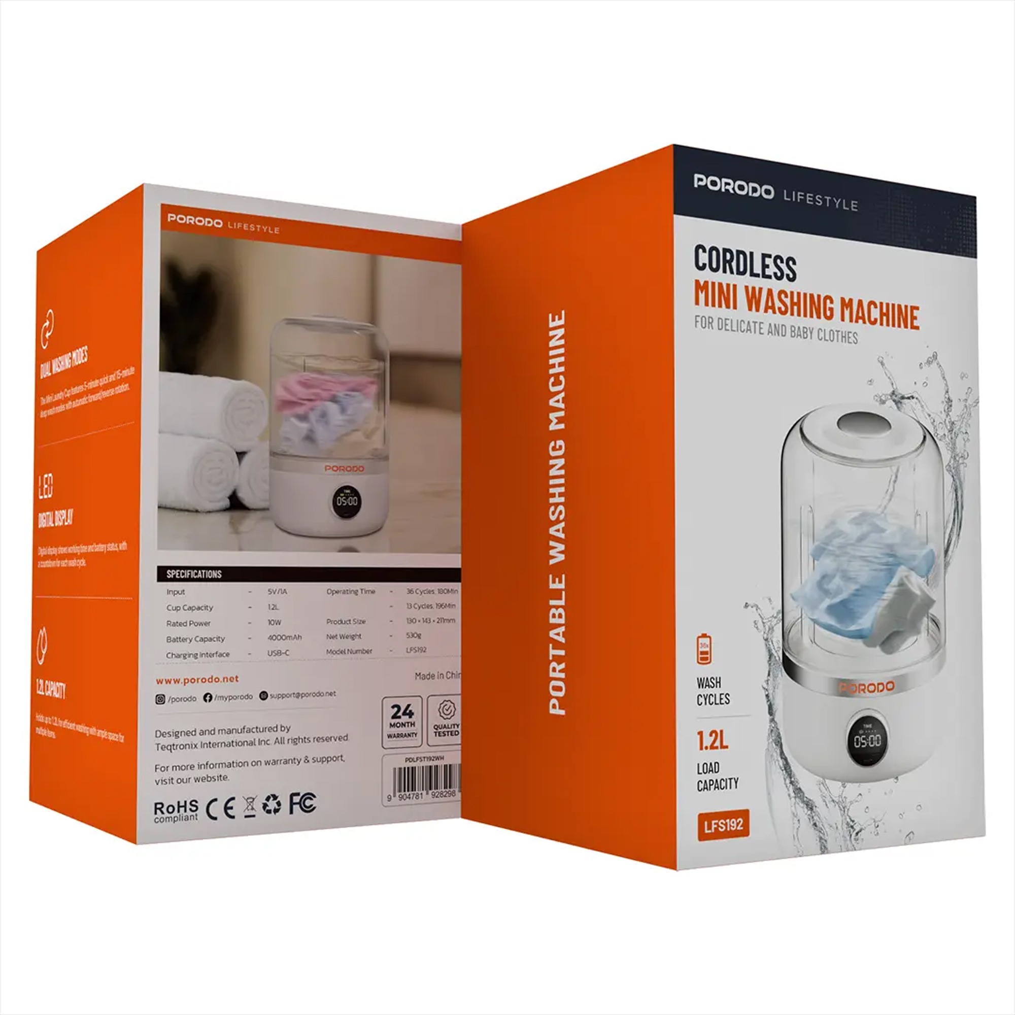 غسالة الجوارب و الهدوم الداخليه المحمولة العملية