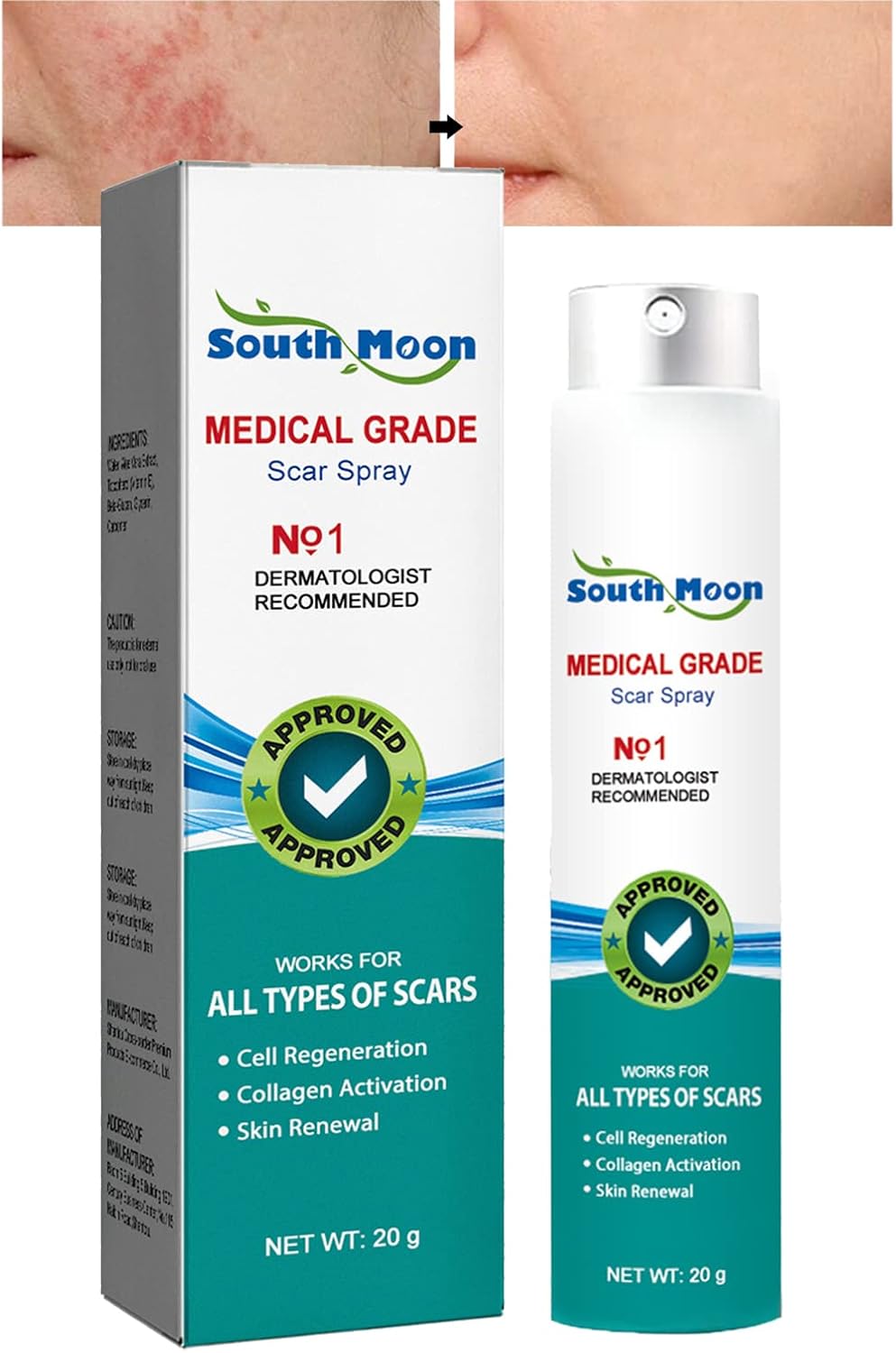 • سبراي طبي لإزالة الندوب - الصورة 7