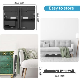 • حامل معدني قابل للتعديل