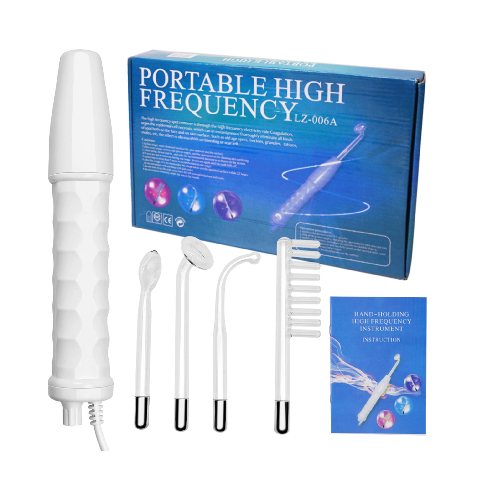 جهاز تجميل عالي التردد 5 في 1, لعلاج جميع عيوب البشرة والشعر - الصورة 2