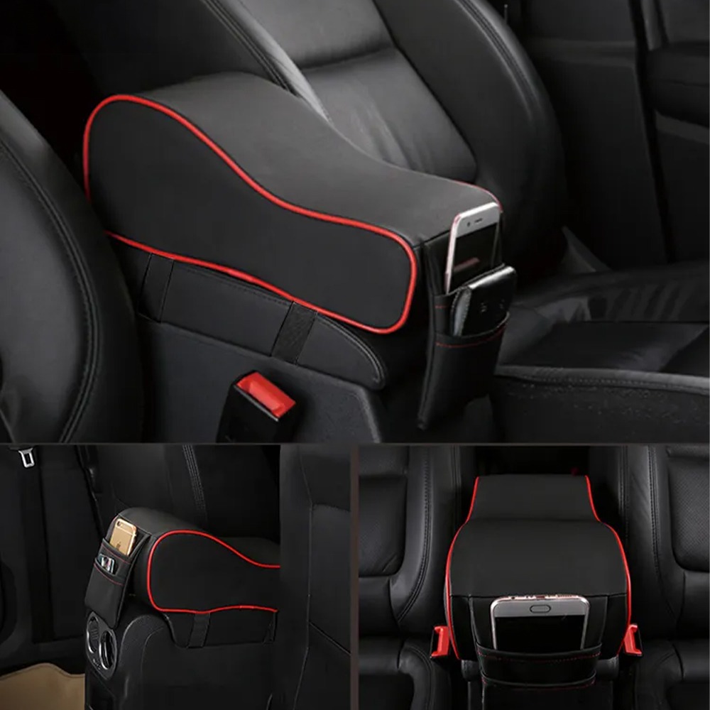 • مسند السيارة ميموري فوم اسود - الصورة 2