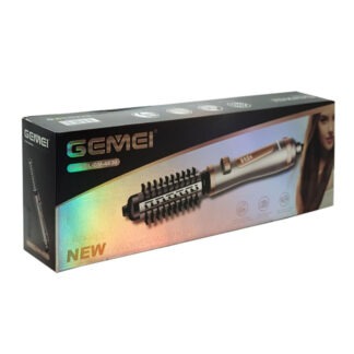 •   فرشاة تصفيف دوارة و مجفف الشعر من gemei