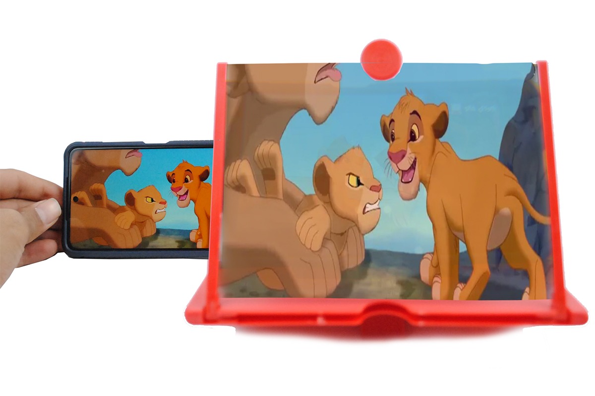 مكبر الشاشة 3D  ( 8 بوصه ) - الصورة 4