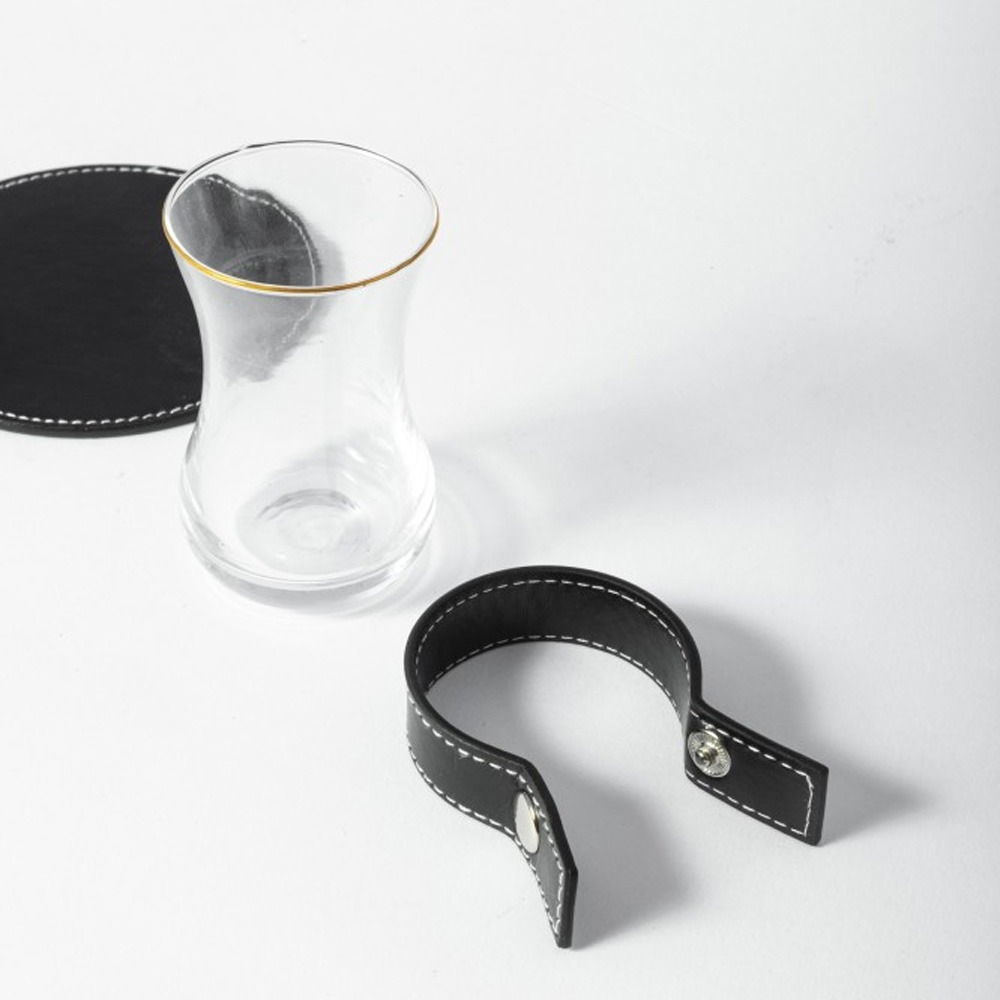 • طقم جلد للقهوة العربي - الصورة 5