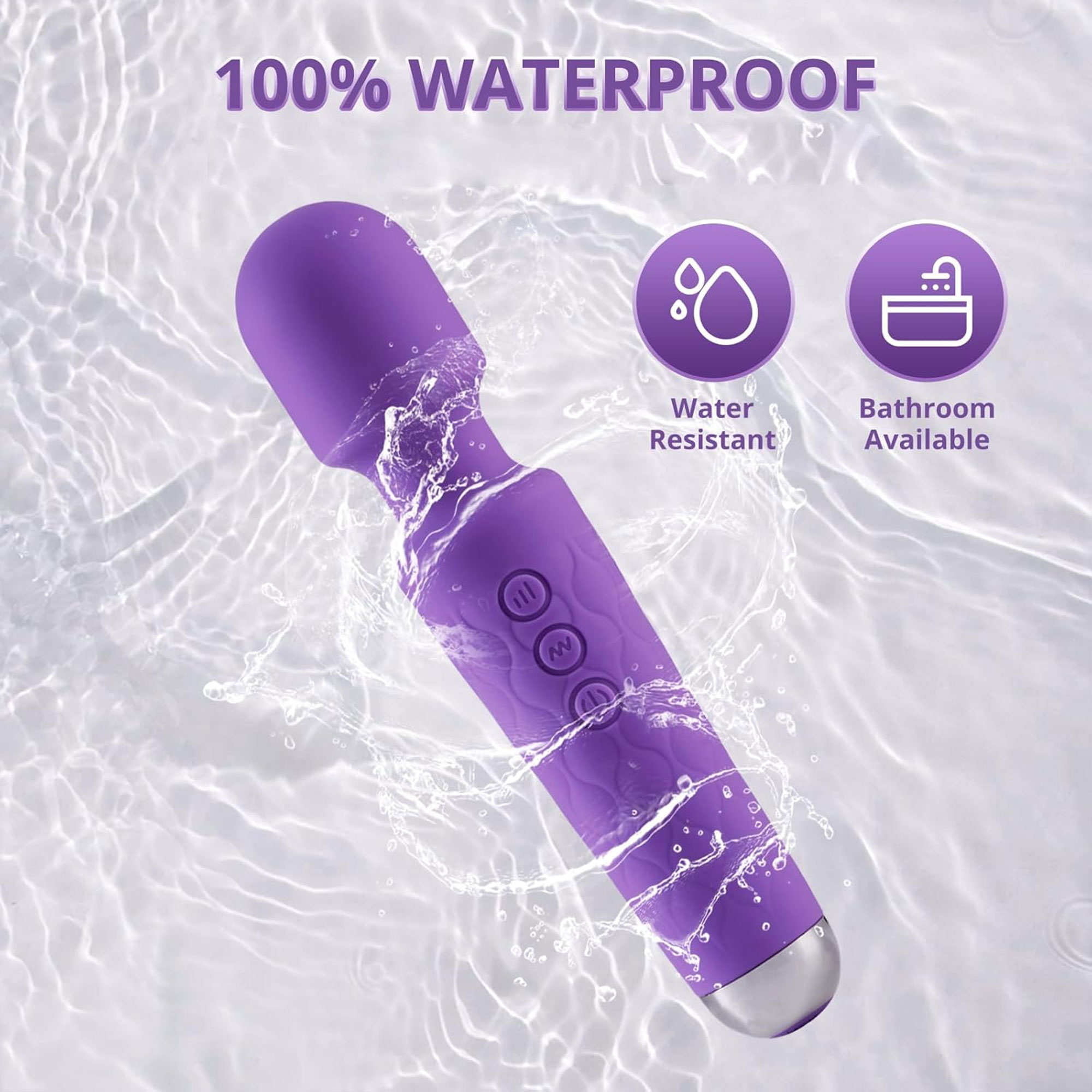 عصا تدليك الجسم القابلة لإعادة الشحن عبر USB - الصورة 3