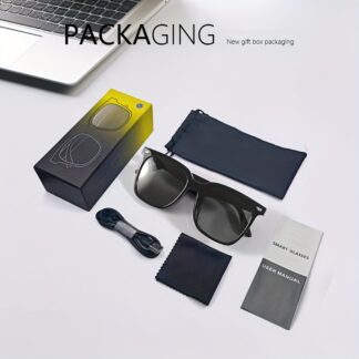 • Smart Glasses Bluetooth with Speakers