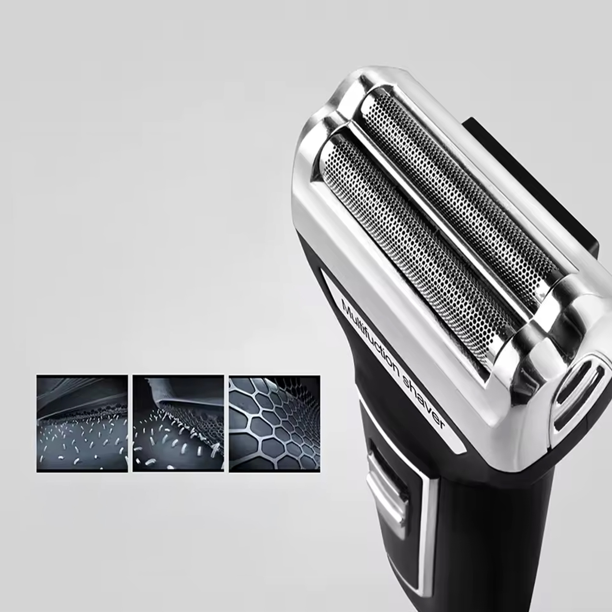 ماكينة حلاقة كيمي 3 في 1 مع هدية اضافية KM-6558 - الصورة 4