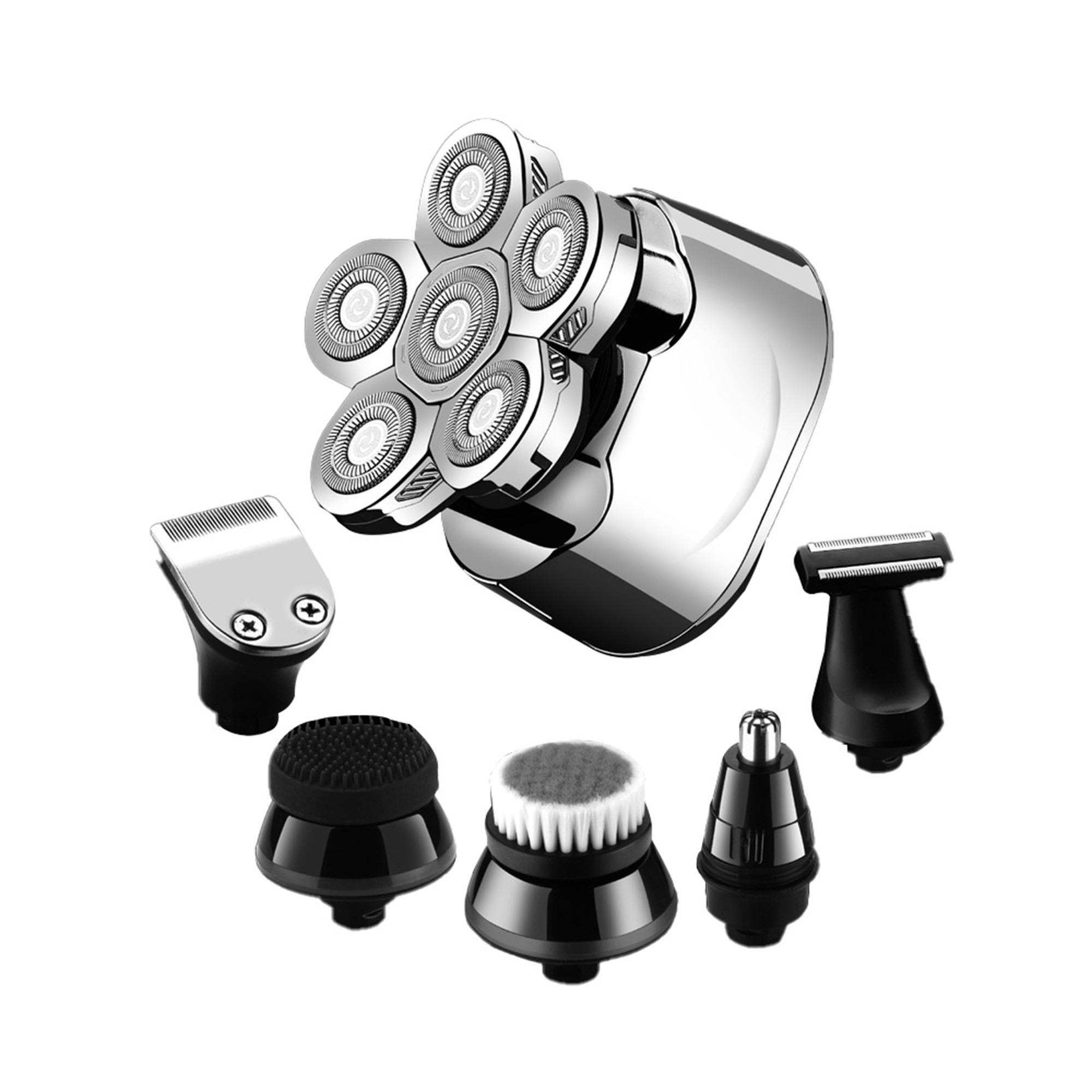 مجموعة العناية الرجالية الطبيعية ماكينة حلاقة + غسول سيكا + زيت روزمارى هدية - الصورة 2