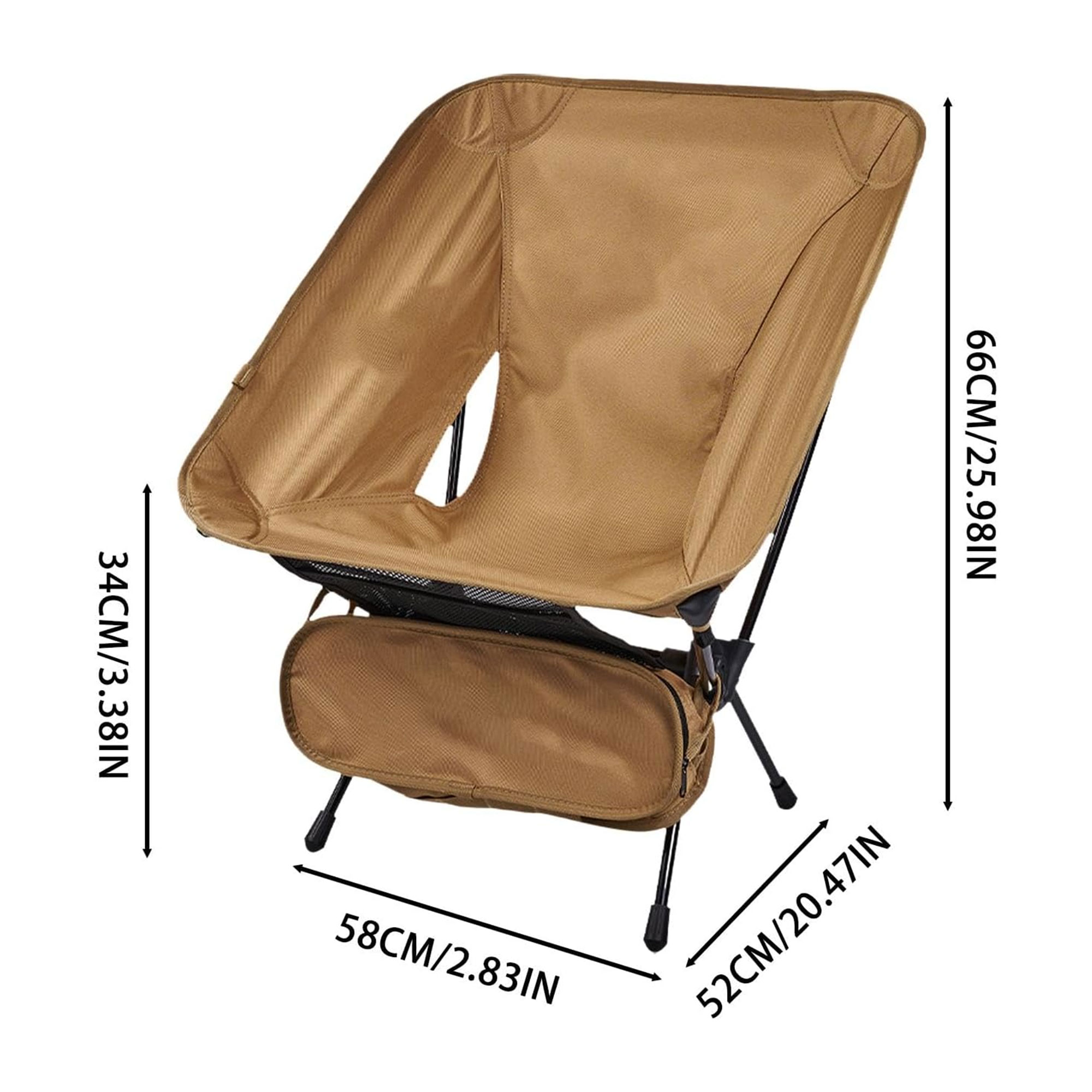 كرسي تخييم قابل للطي - الصورة 2