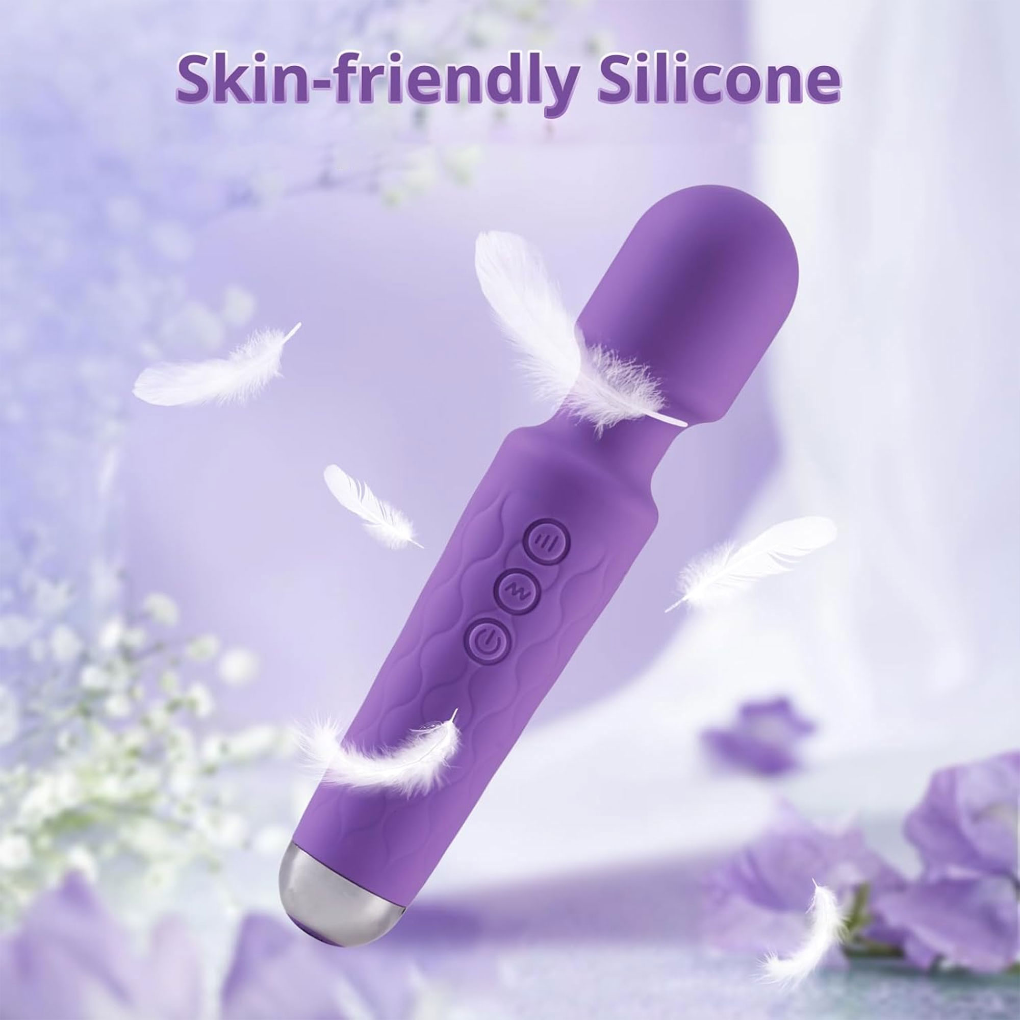 عصا تدليك الجسم القابلة لإعادة الشحن عبر USB - الصورة 2