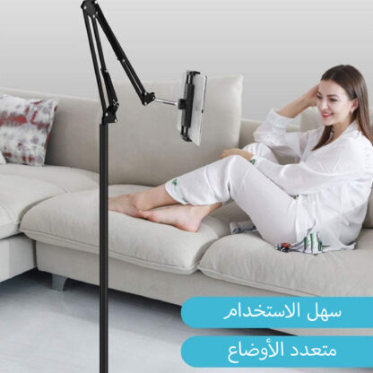 ⁦• حامل تابلت قابل للدوران 360 درجة⁩ - الصورة ⁦5⁩